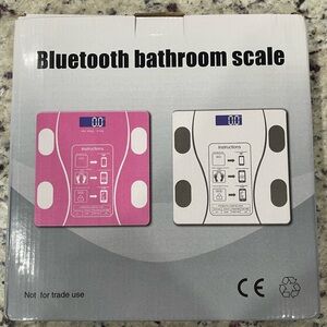 Bluetooth Black Bathroom Scale  Brand New